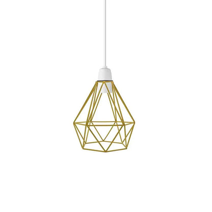 Yellow  Diamond lampshades for Pendant Lights 