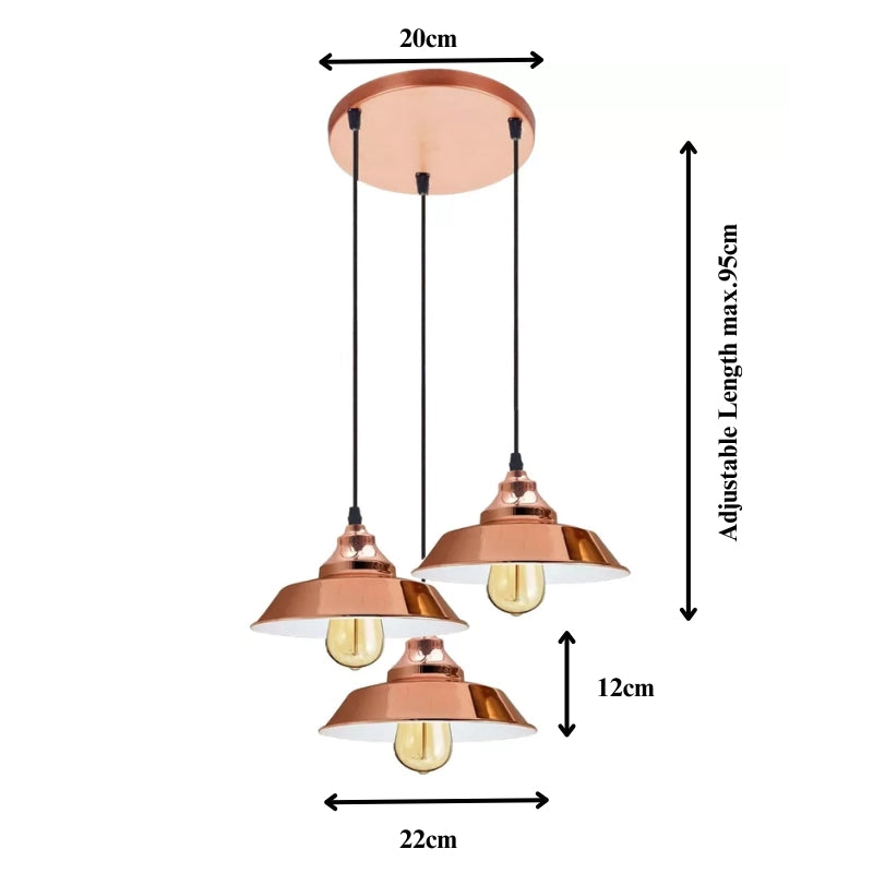 Vintage Industrial Ceiling Pendant Lights~3948