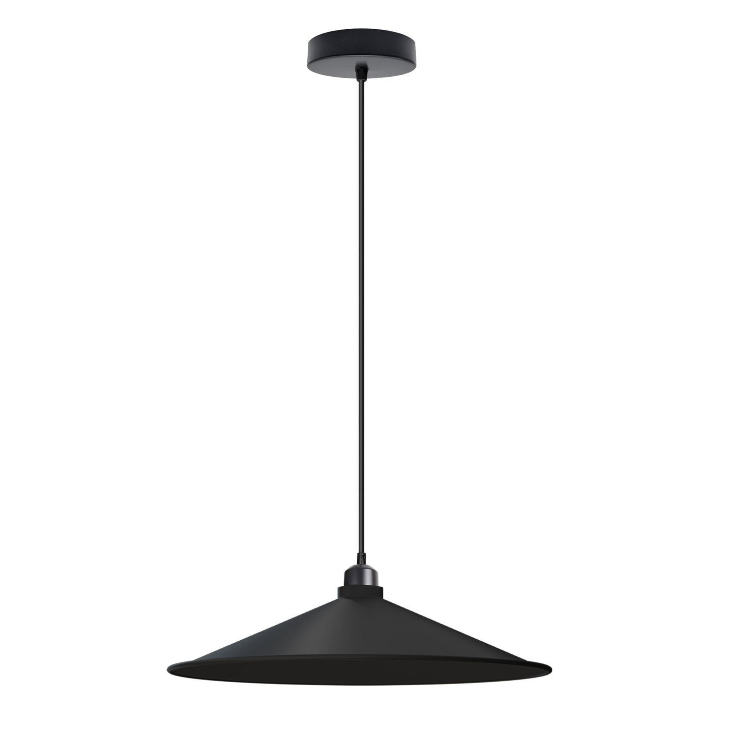 black pendant ceiling light