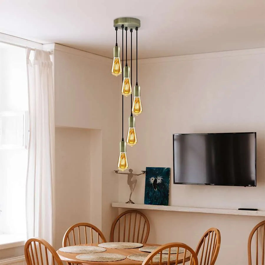 brass pendant light