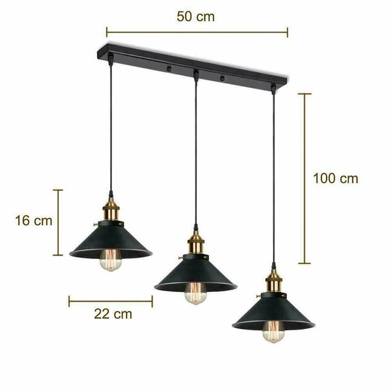 contemporary ceiling lights size