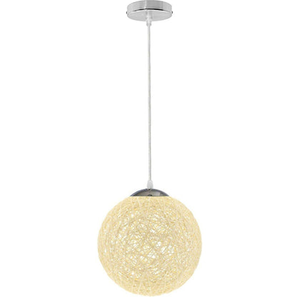 Modern Rattan Pendant Lamp Woven Ceiling Pendant Light~3816