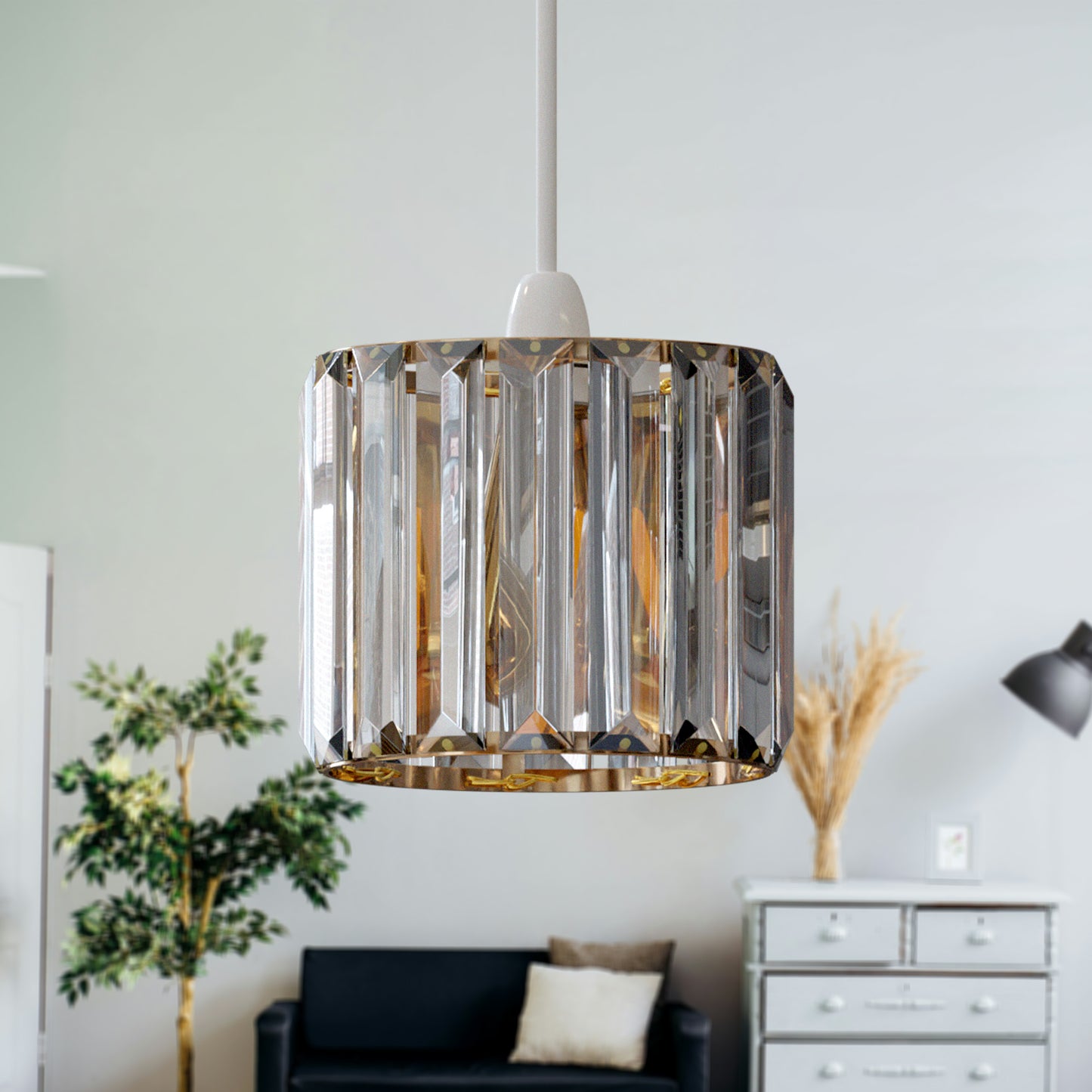 crystal ceiling lampshades