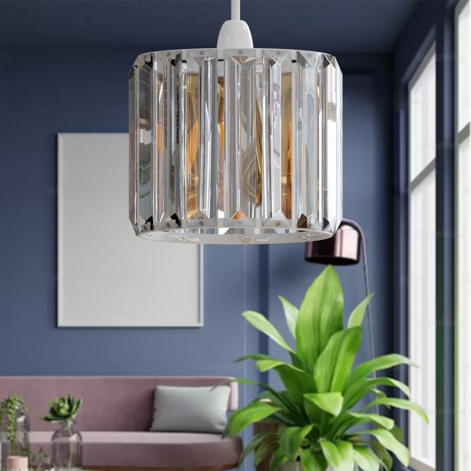 crystal ceiling light shades