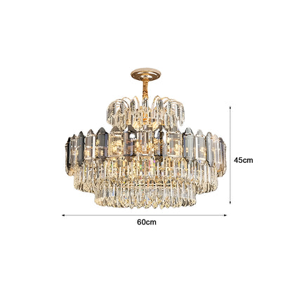 crystal hanging ceiling chandelier