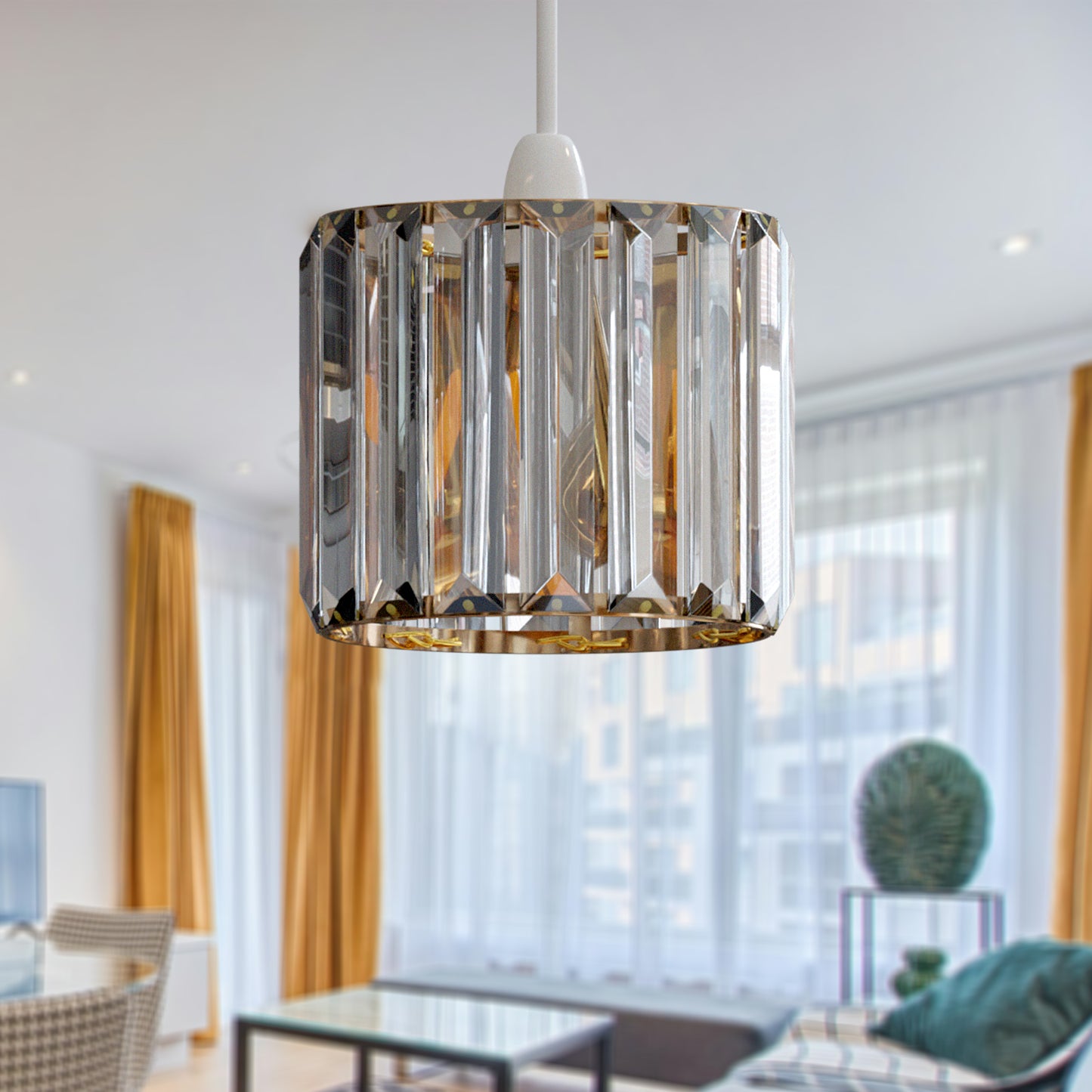 crystal lamp shades for ceiling lights