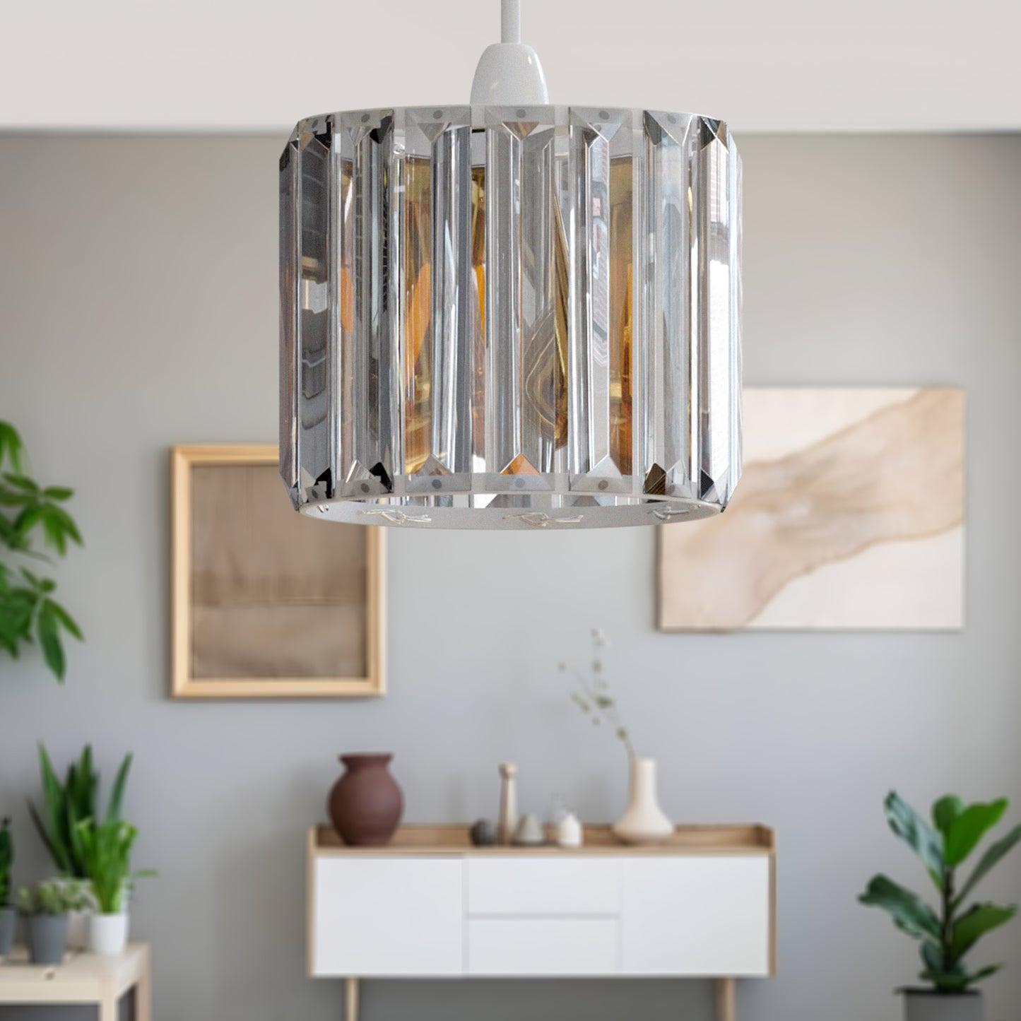 crystal lampshade shade