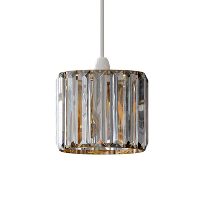 crystal pendant light shades