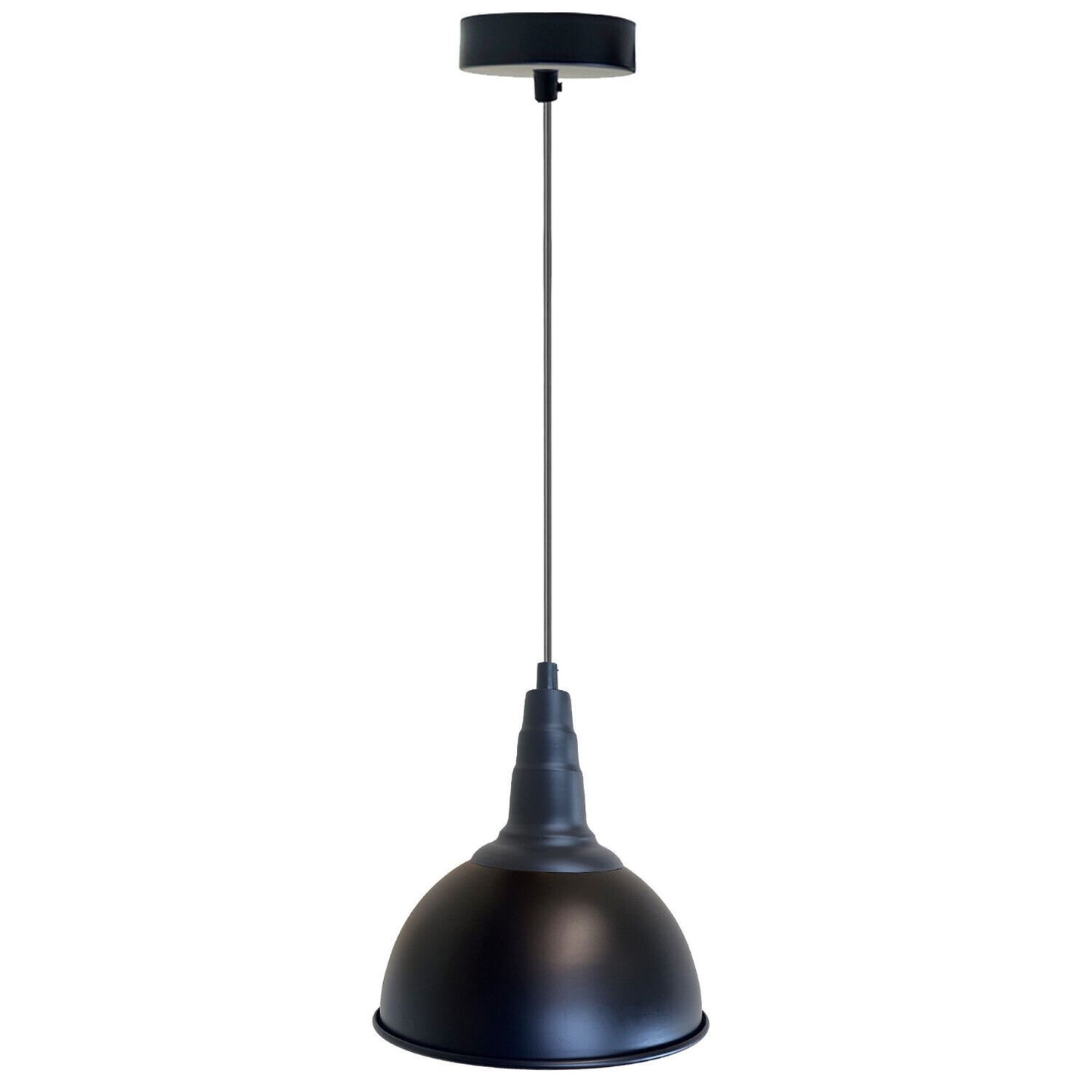 black pendant ceiling light