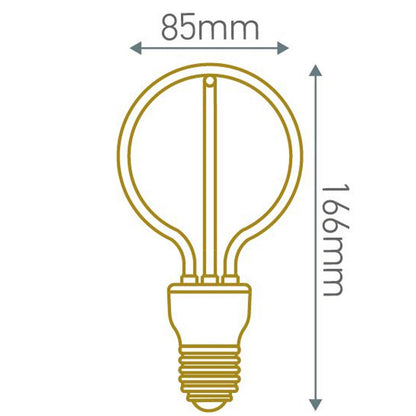 4W / 8W LED Light Soft Filament E27 Decorative Industrial Light~2128