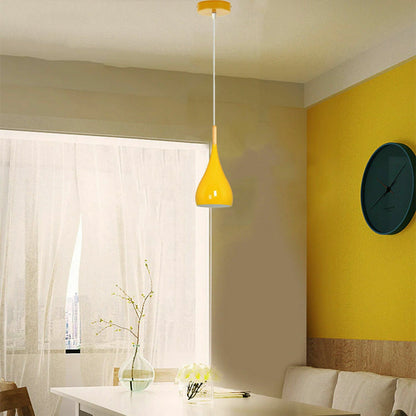 Yellow Pendant Light