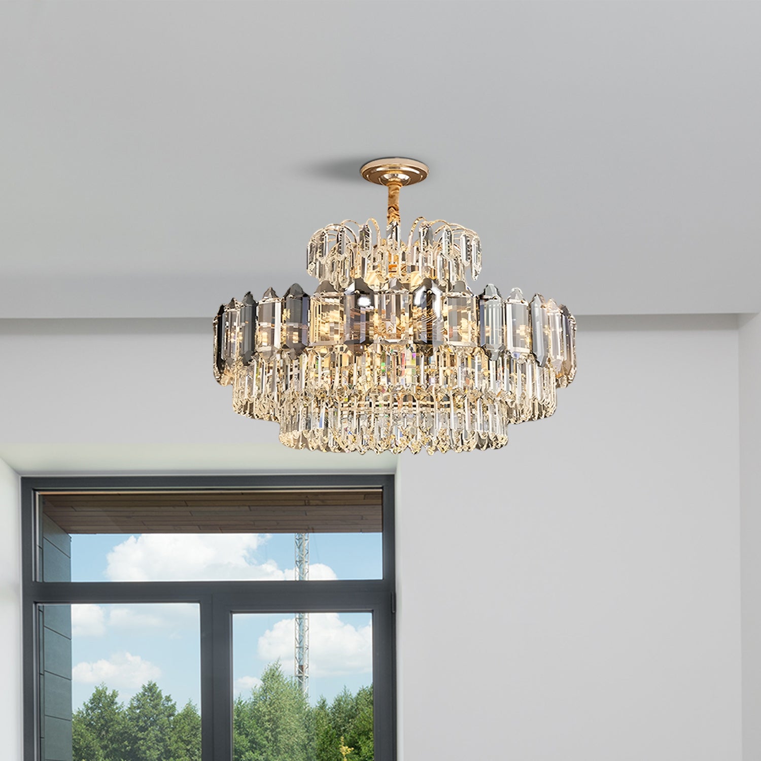 hanging chandelier lights