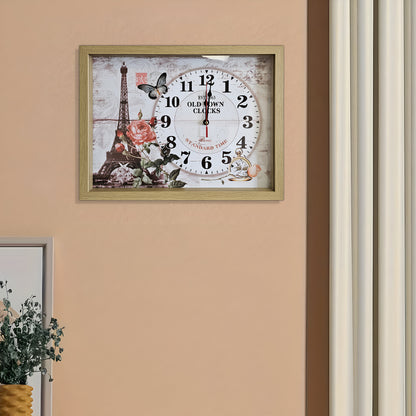 large rectangle clock