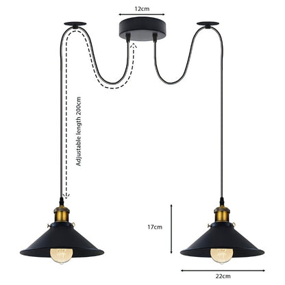 modern ceiling lights size