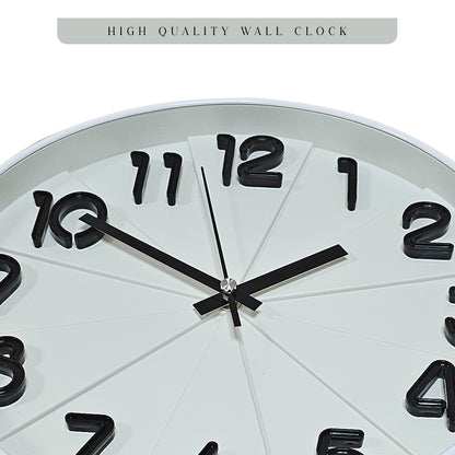 non ticking wall clocks