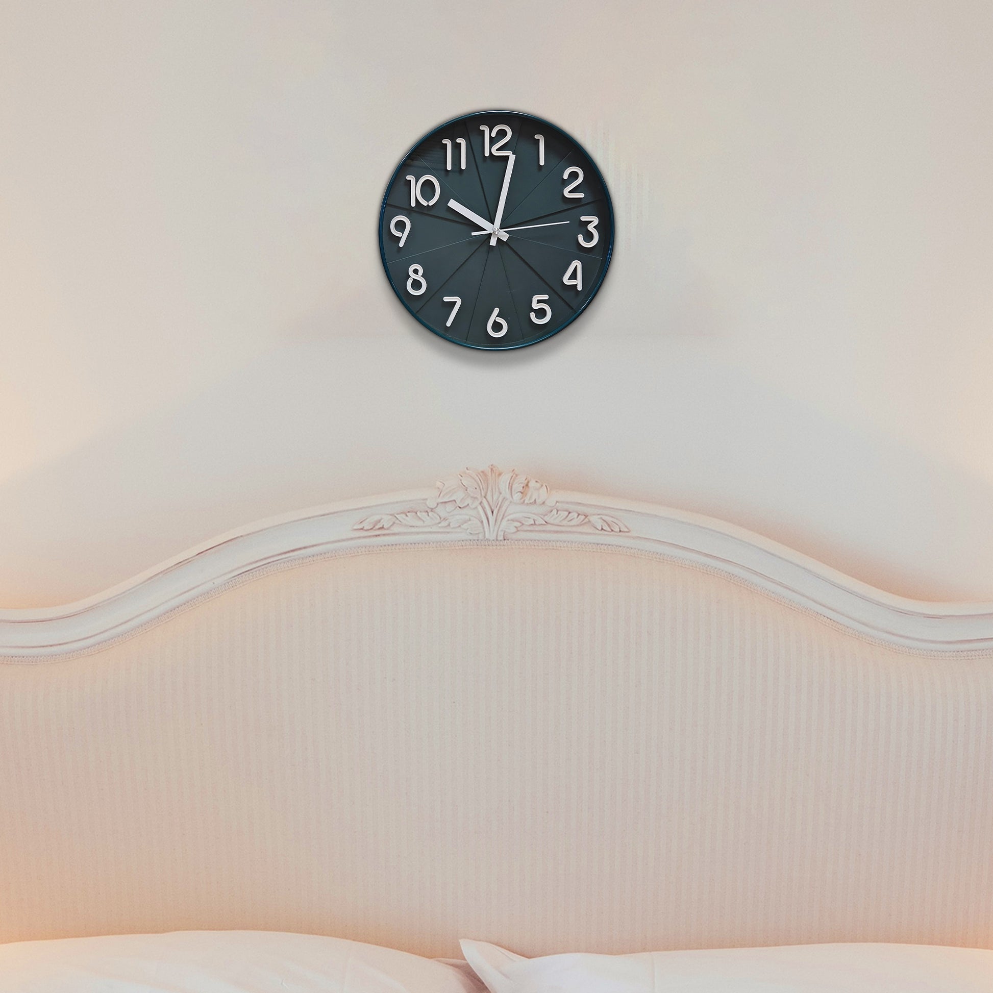 non ticking wall clocks uk