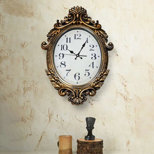 oval shape clock