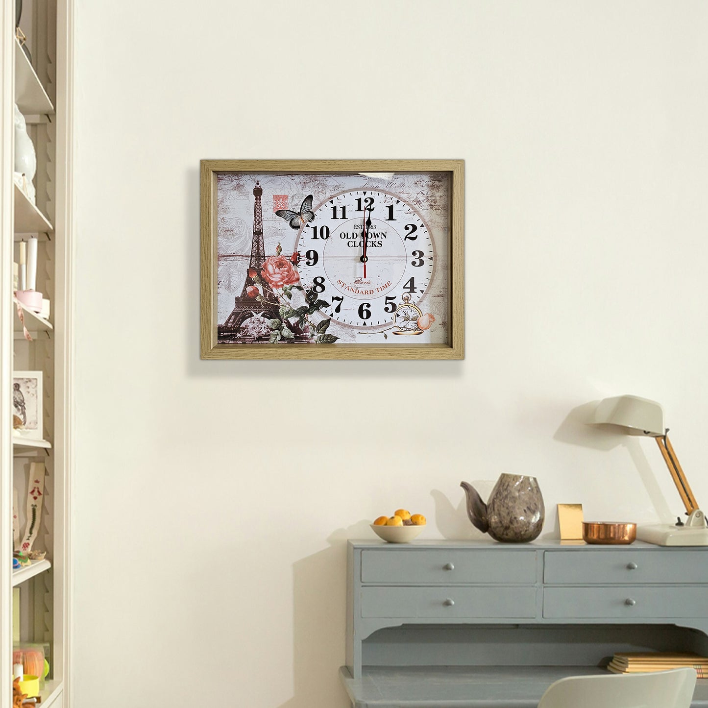 rectangle wall clock