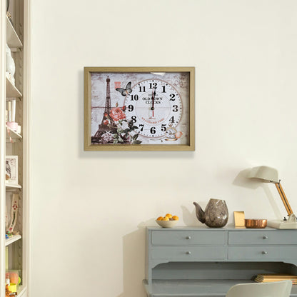 rectangle wall clock