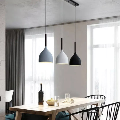 Modern 3 Way Matte Royal Design Pendant Light Finishing Shades~ 3082