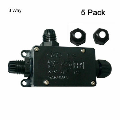 3-way water resistant wire connectors