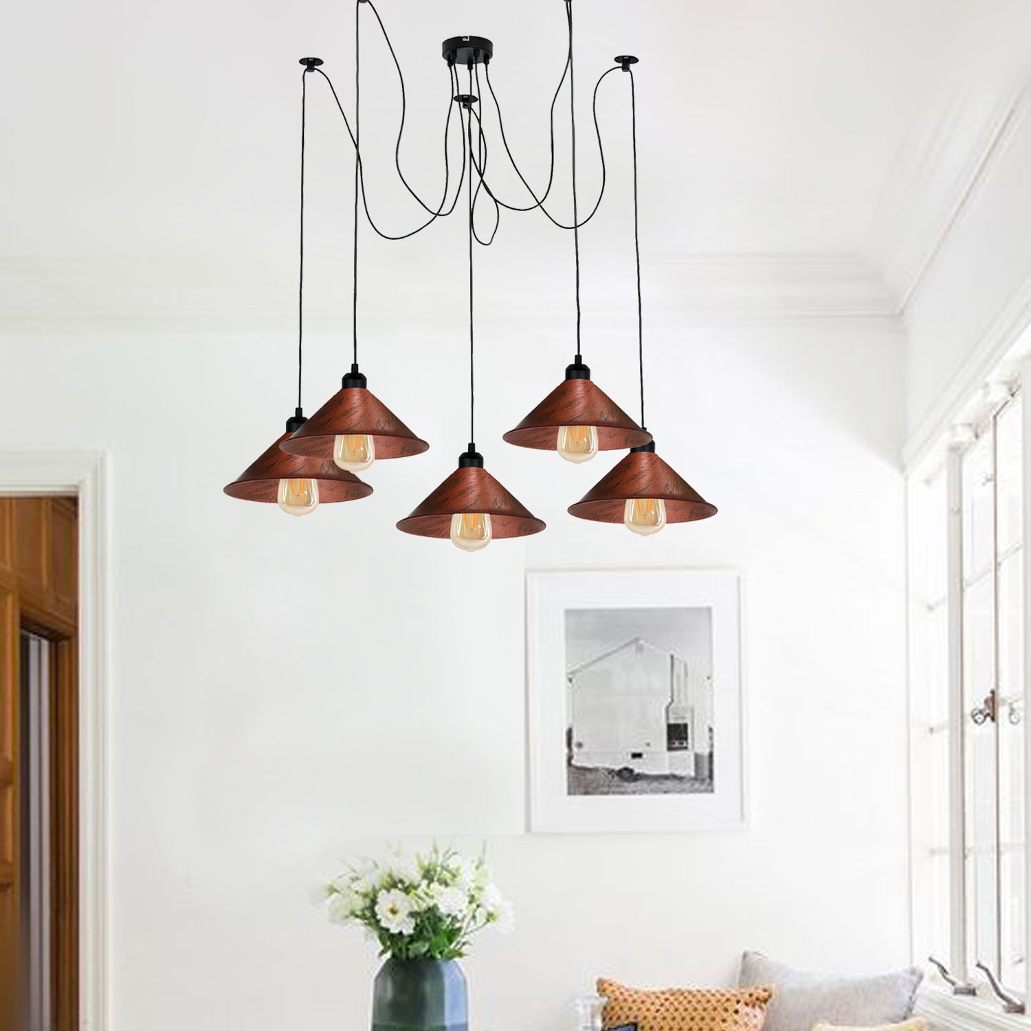 Mid century modern sales lighting reproductions uk