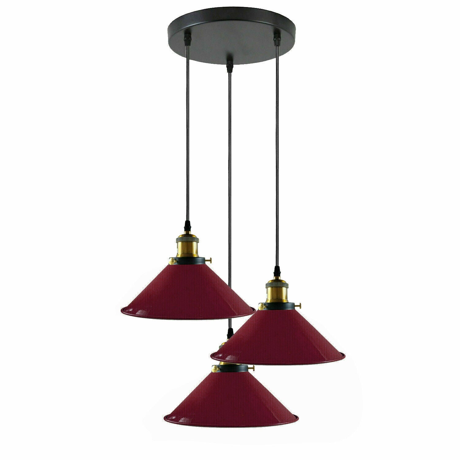 Vintage Pendant Lights Cone Lamp Shades