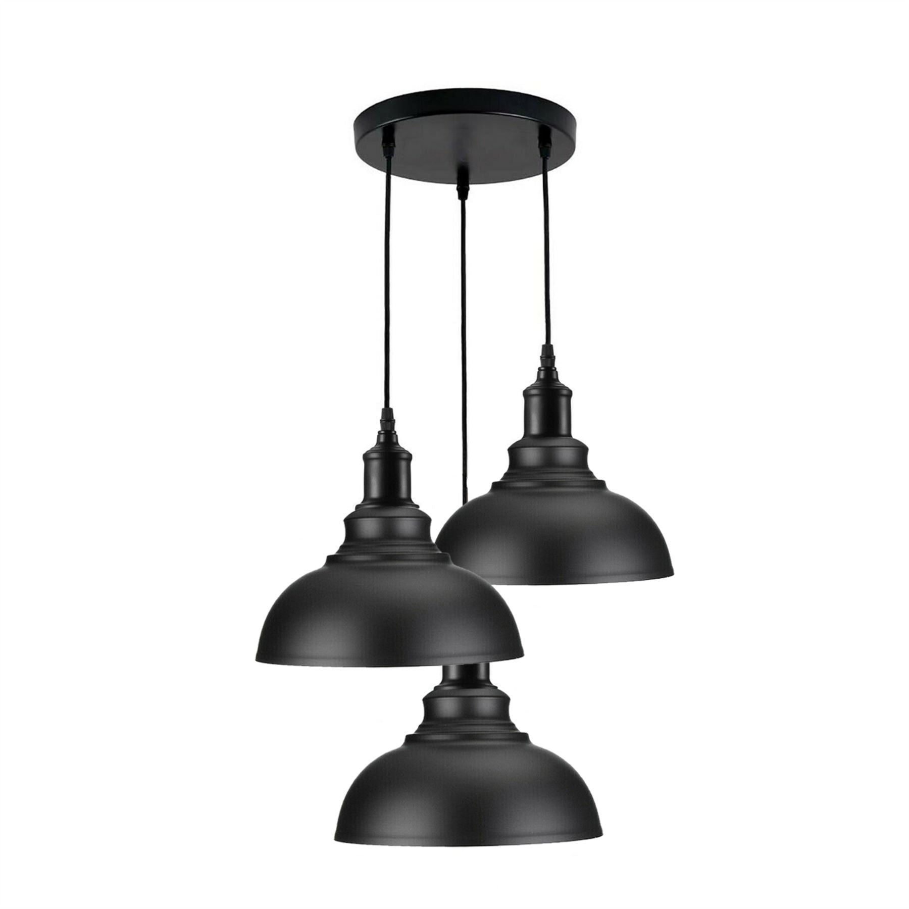 Vintage cluster pendant light sales