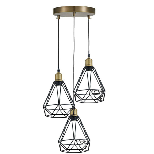 3Way Suspended Pendant Lamp Shades