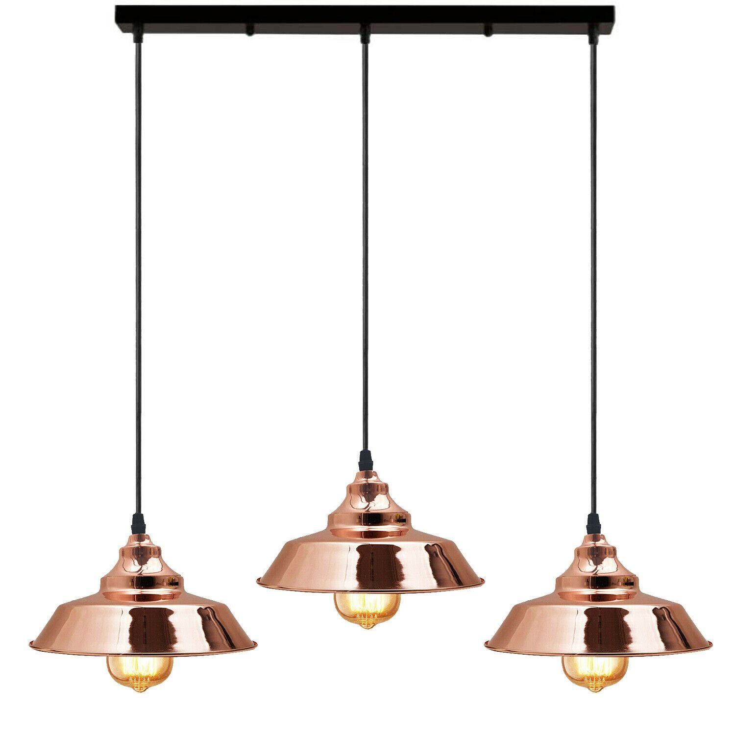 Rose gold ceiling 2024 light pendant