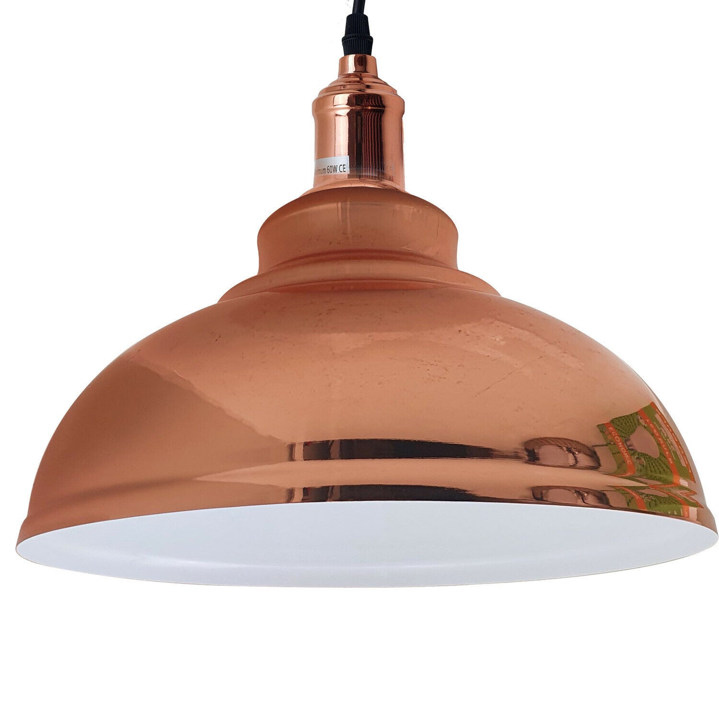 Rose Gold Modern Industrial Dome Shade Ceiling Lighting Pendants