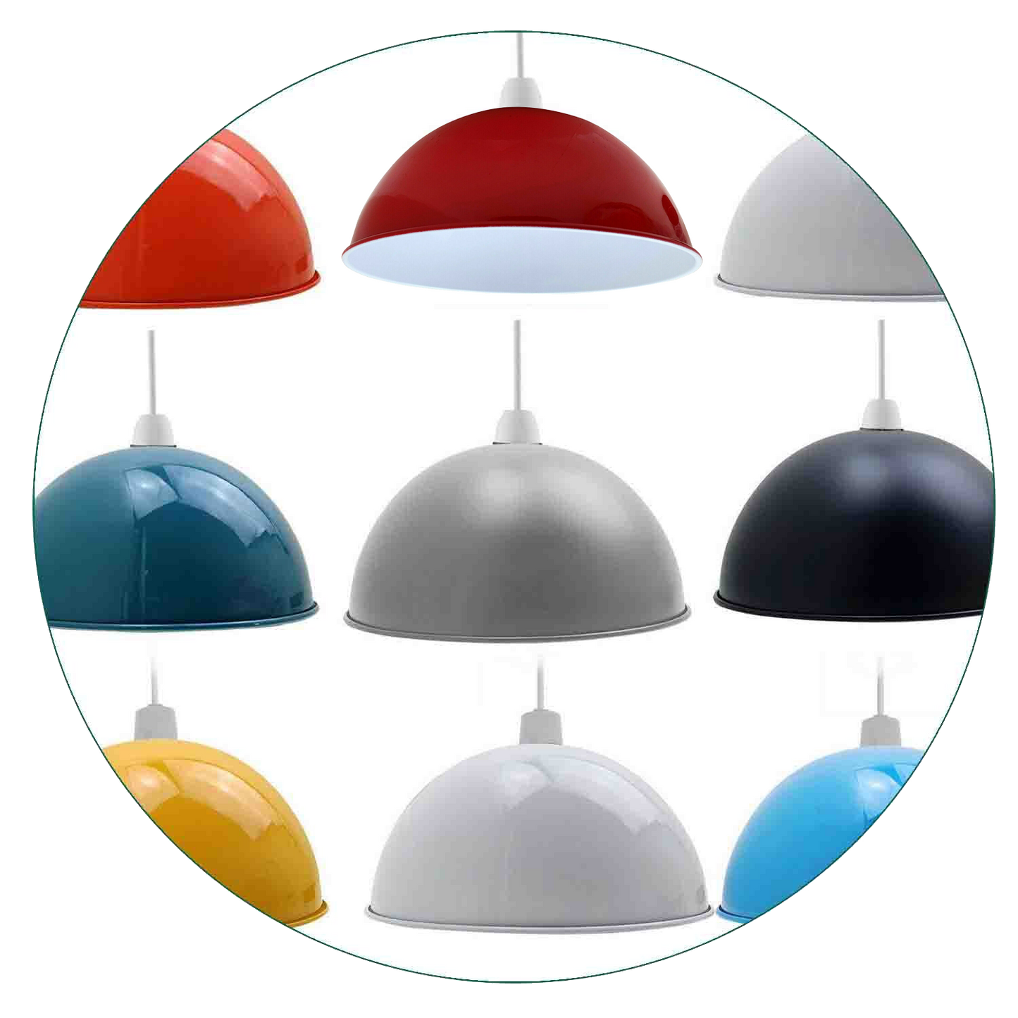 Dome lamp shade