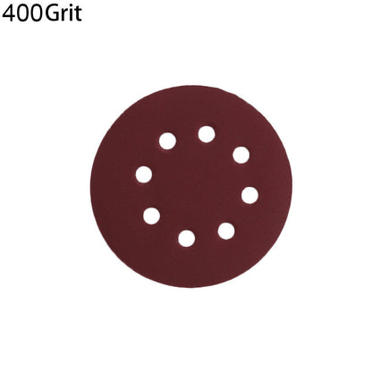 P-400 5 inch 8 Hole Sanding Discs Grind Paper Sanding Disc - Vintagelite