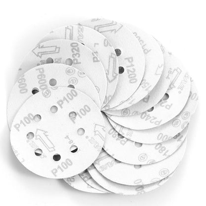 P-400 5 inch 8 Hole Sanding Discs Grind Paper Sanding Disc - Vintagelite