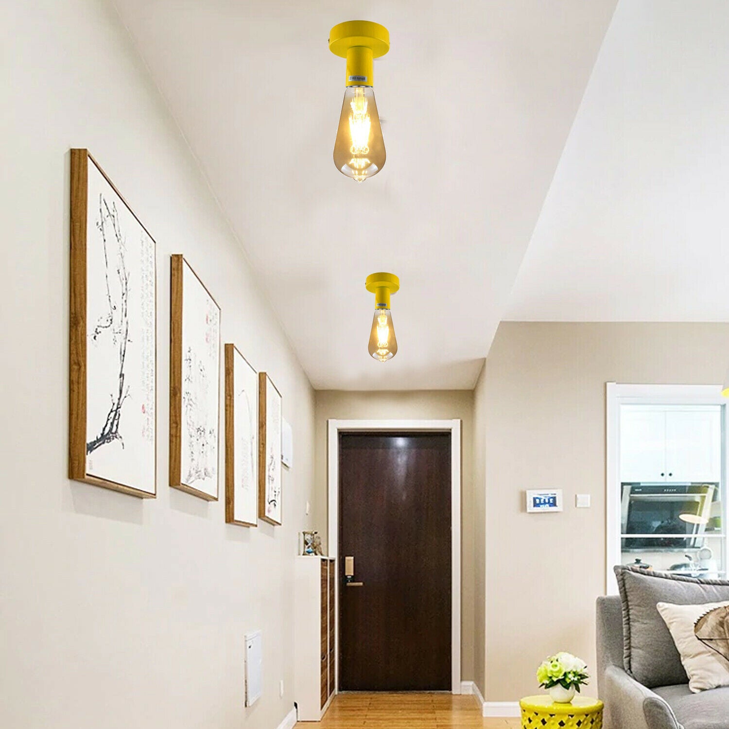 modern hallway lights