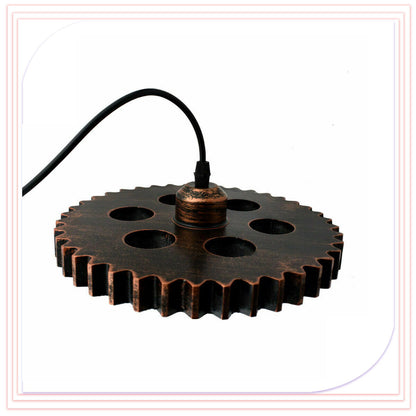 3 Head Wheel Shaped Ceiling Lamp 