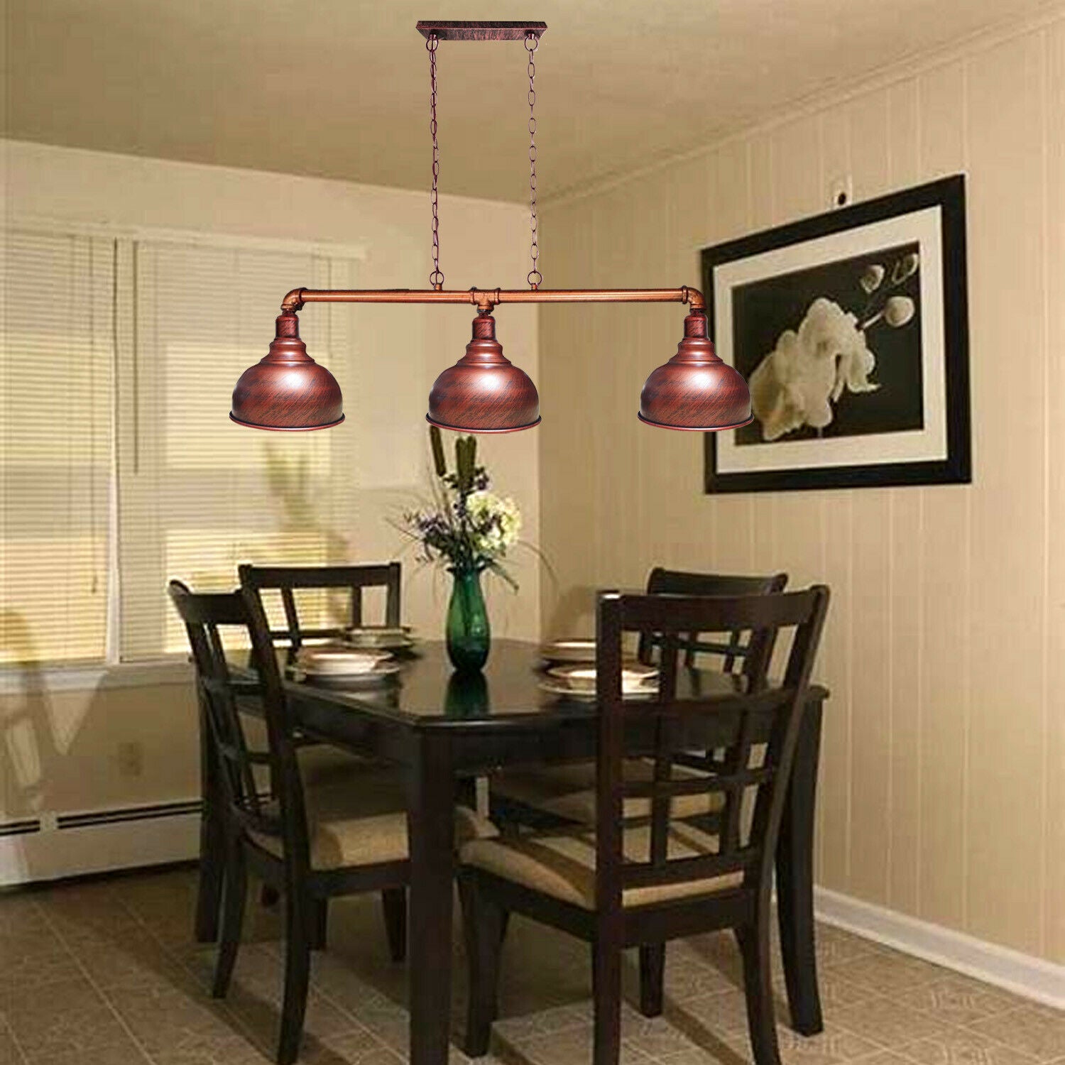 Triple dining deals room lights