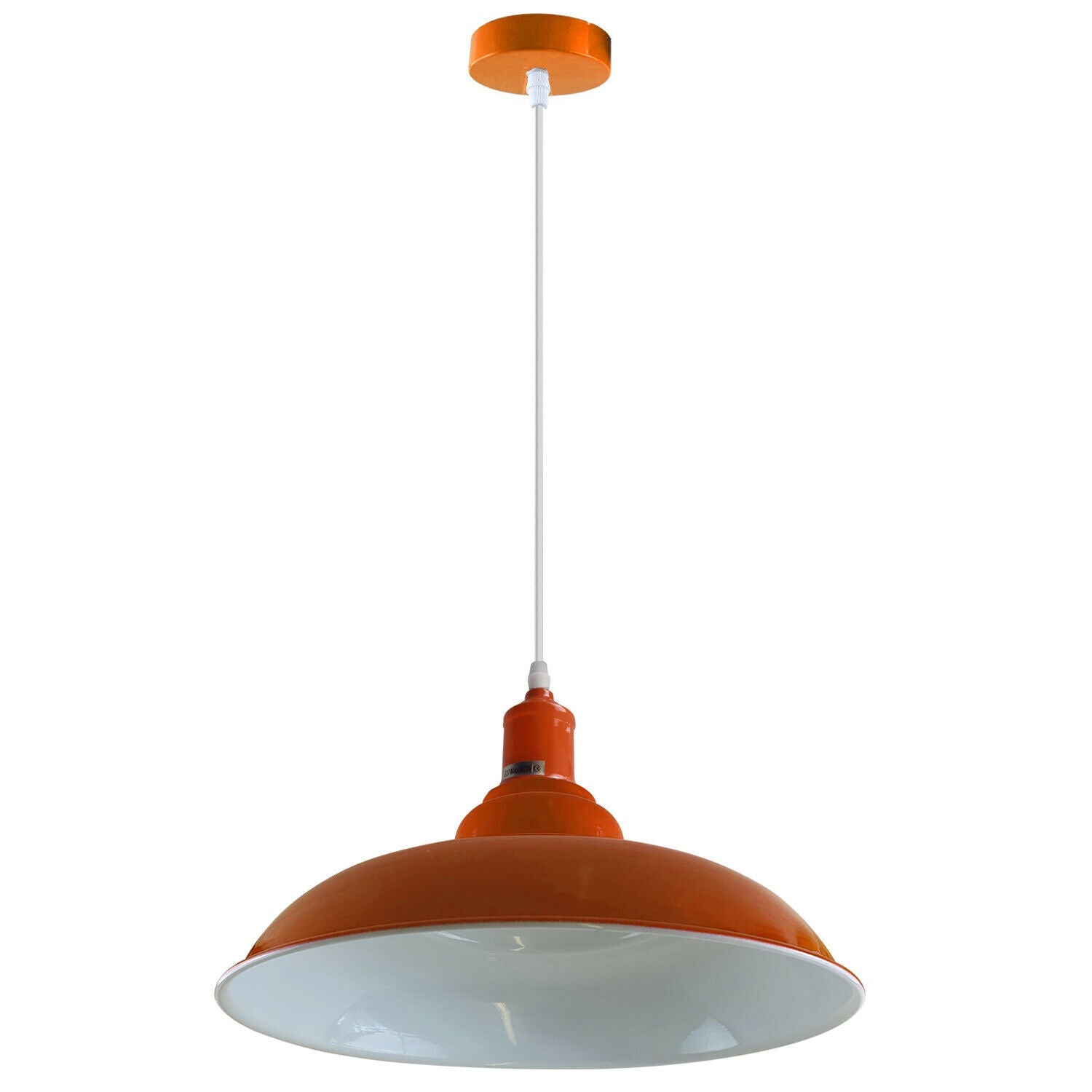 Orange ceiling deals light shade